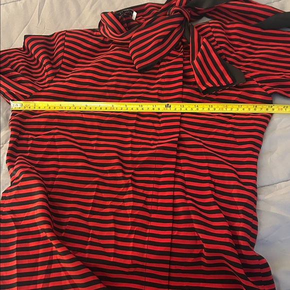 Vintage woman blouse! Beautiful bow on the side of neck, classic & elegant! - Picture 11 of 11